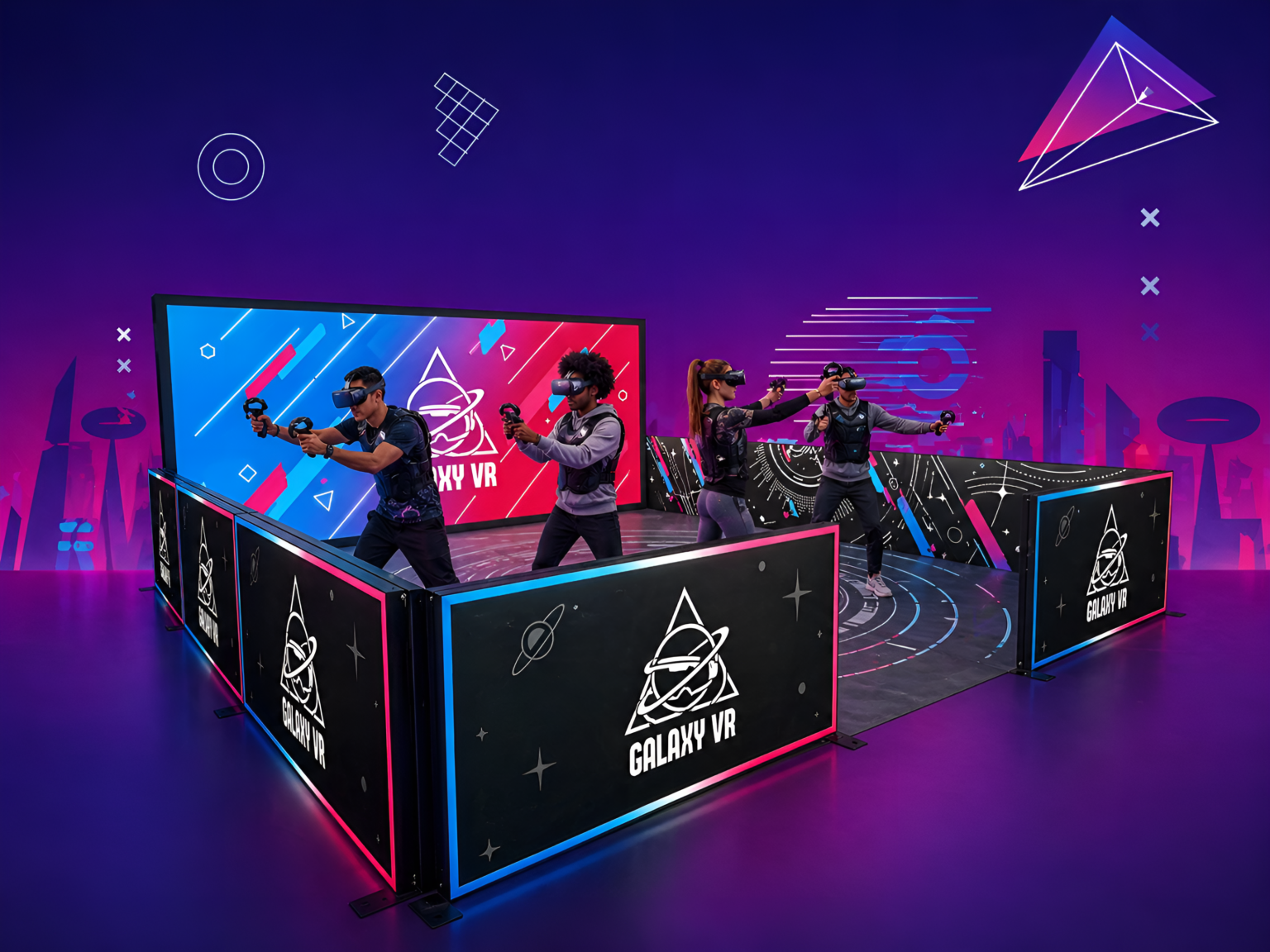 Vella Escola crea el primer VR Arena portátil de España